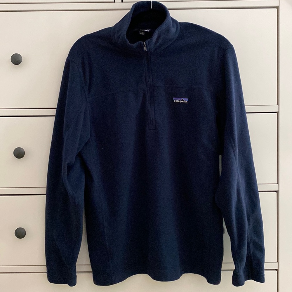 Patagonia | Men’s Quarter Zip Lightweight Fleece Pullover | Size M